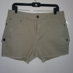 Time and Tru Women's Khaki Shorts  Cargo Jean